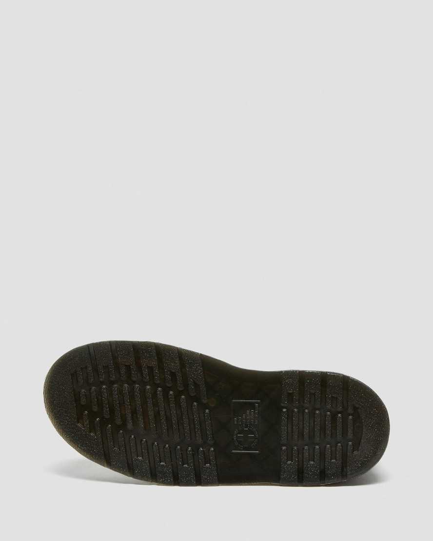 svarta dr martens geraldo gladiatorsandaler för män