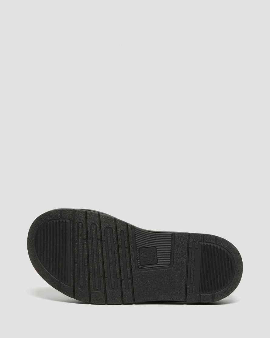 svarta dr martens chilton herrsandaler