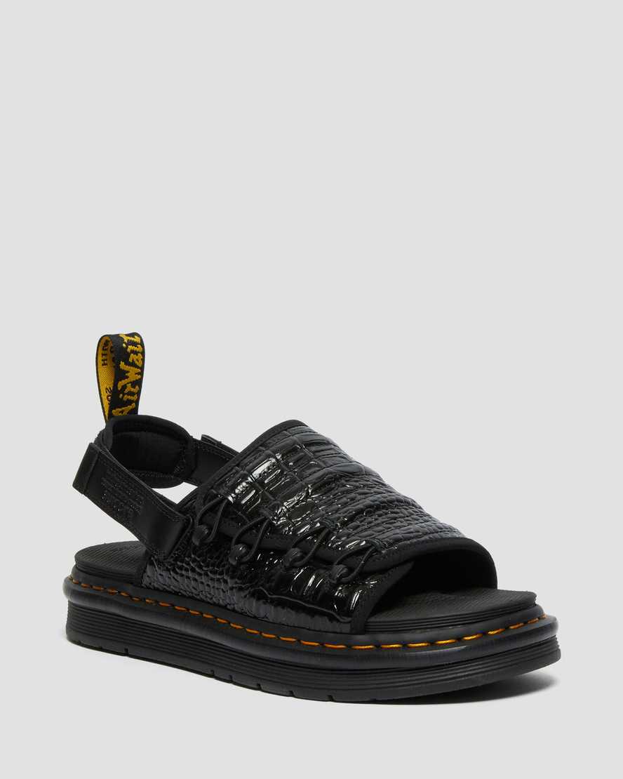 svarta dr martens mura suicoke croco herrsandaler
