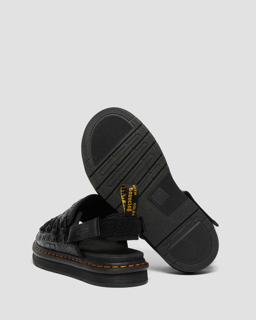 svarta dr martens mura suicoke croco herrsandaler