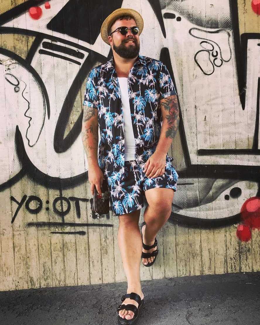 svarta dr martens myles brando buckle herr slidesandaler