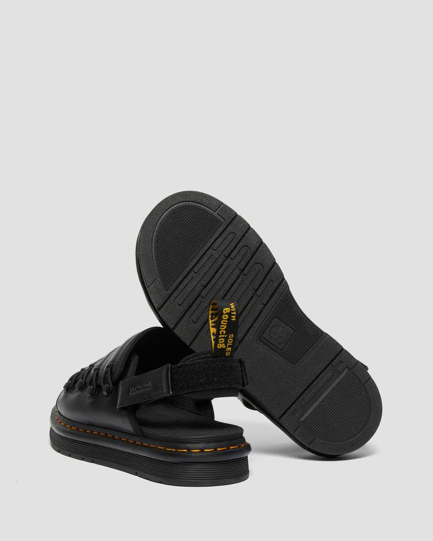 svarta dr martens mura suicoke herrsandaler