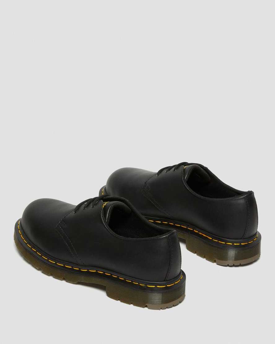svarta dr martens 1461 halkfria stålhätta herrskor