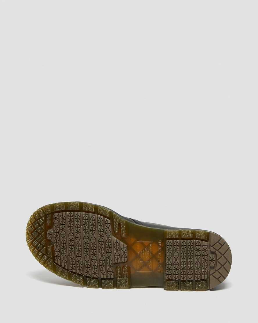 svarta dr martens 1461 halkfria stålhätta herrskor