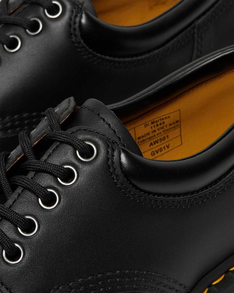 svarta dr martens 8053 nappa herrskor