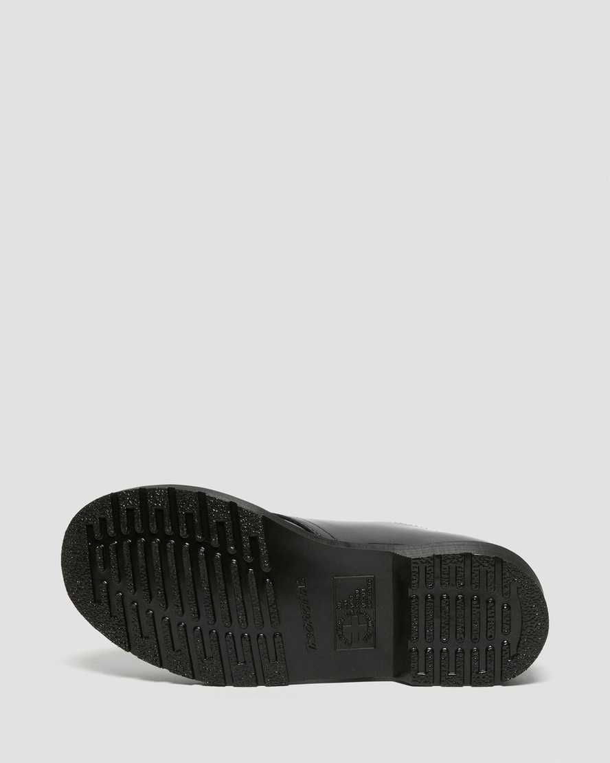 svarta dr martens 1461 mono patent herrskor