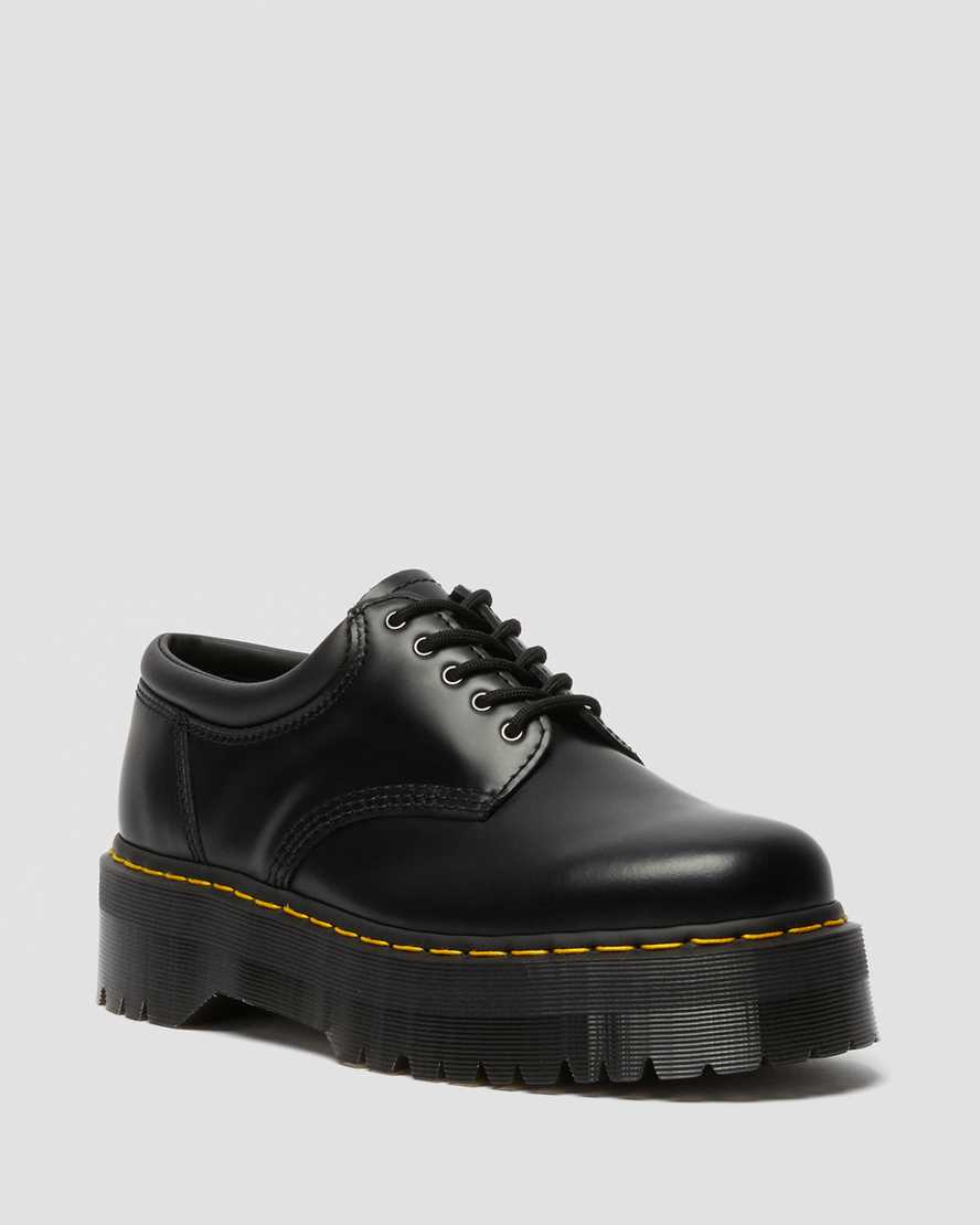 svarta dr martens 8053 platform herr casual skor