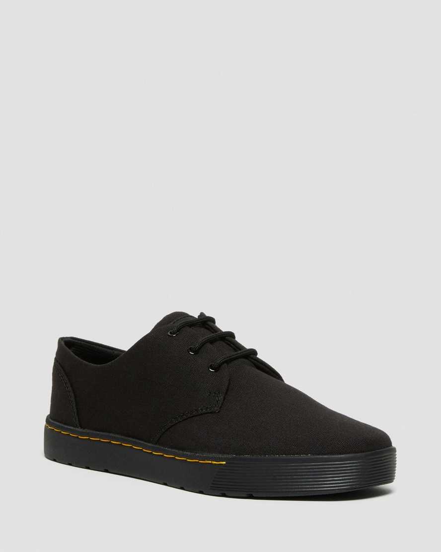 svarta dr martens cairo low herrskor