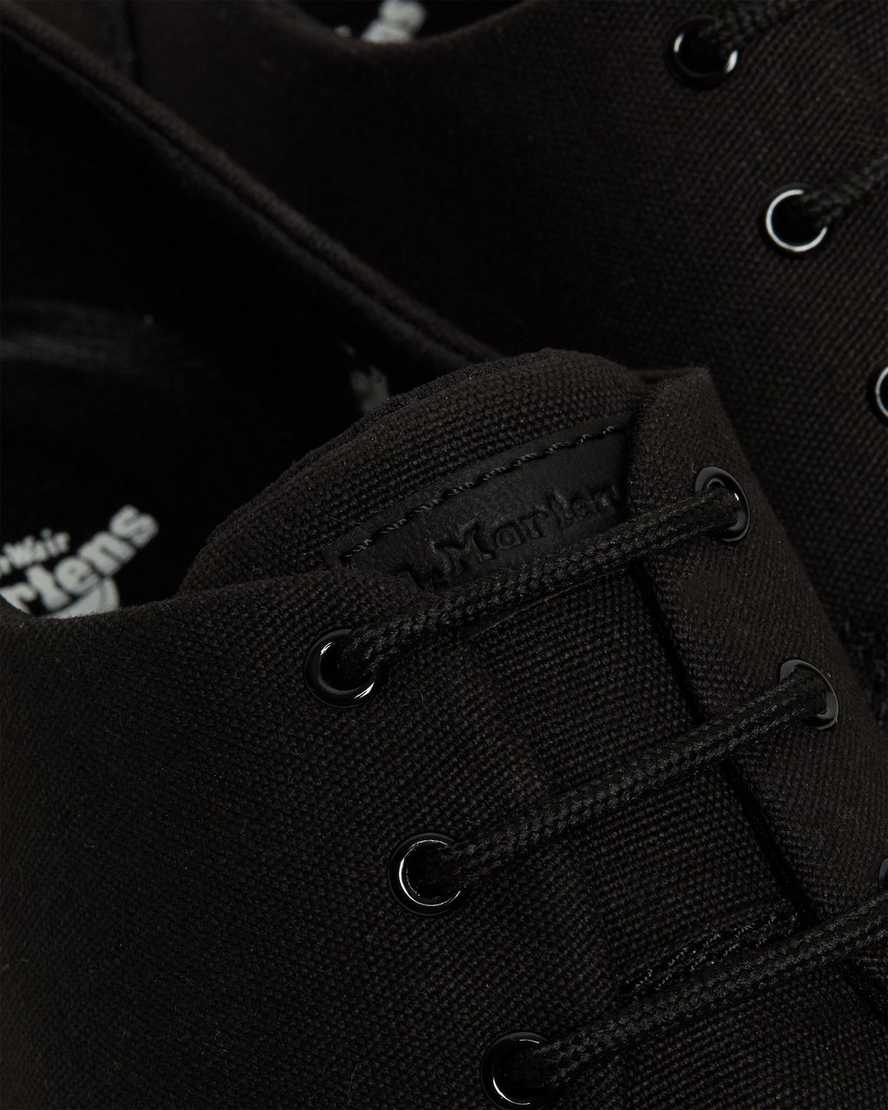 svarta dr martens cairo low herrskor
