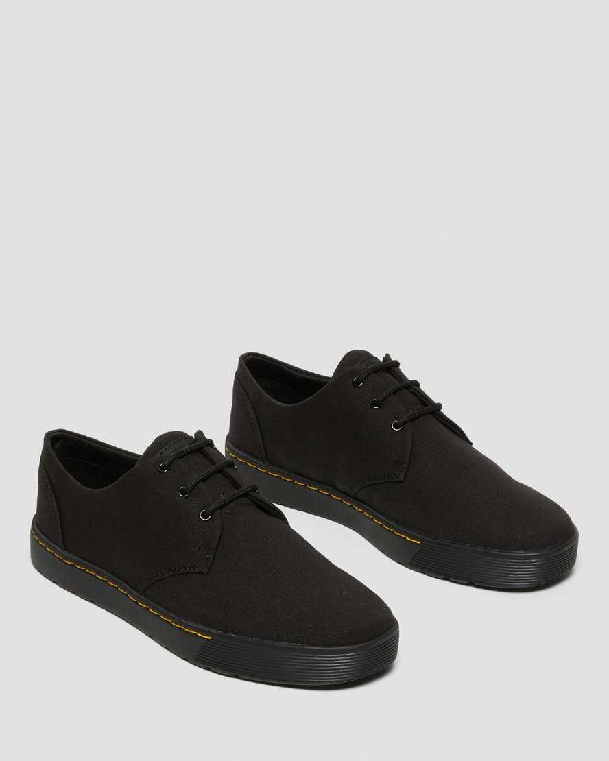 svarta dr martens cairo low herrskor