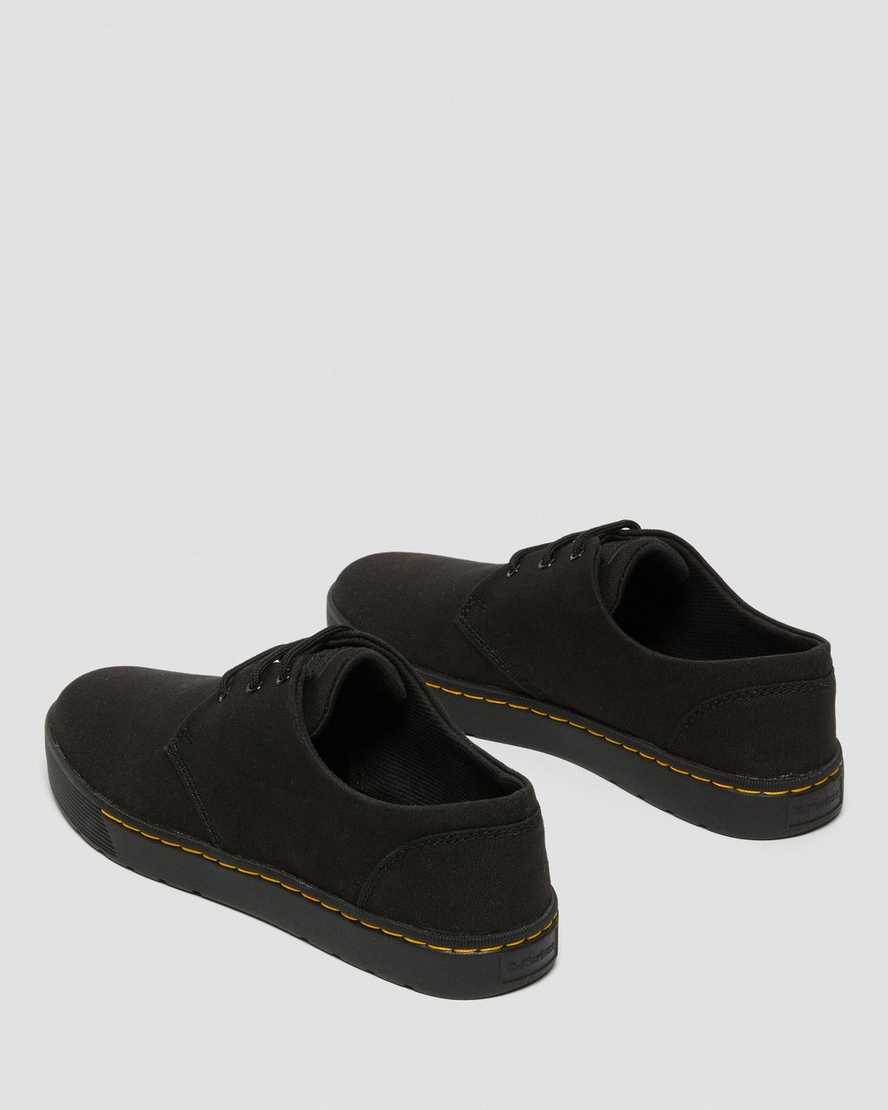 svarta dr martens cairo low herrskor