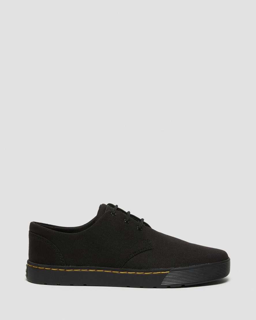 svarta dr martens cairo low herrskor