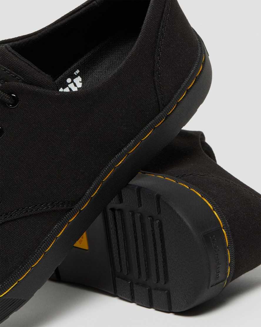 svarta dr martens cairo low herrskor