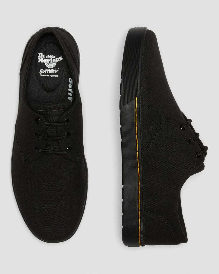 svarta dr martens cairo low herrskor