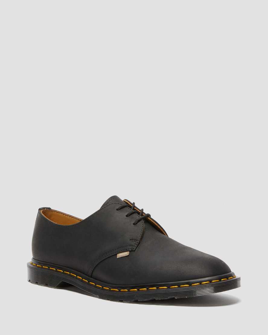 svarta dr martens archie ii jjjjound wyoming herrskor med snörning
