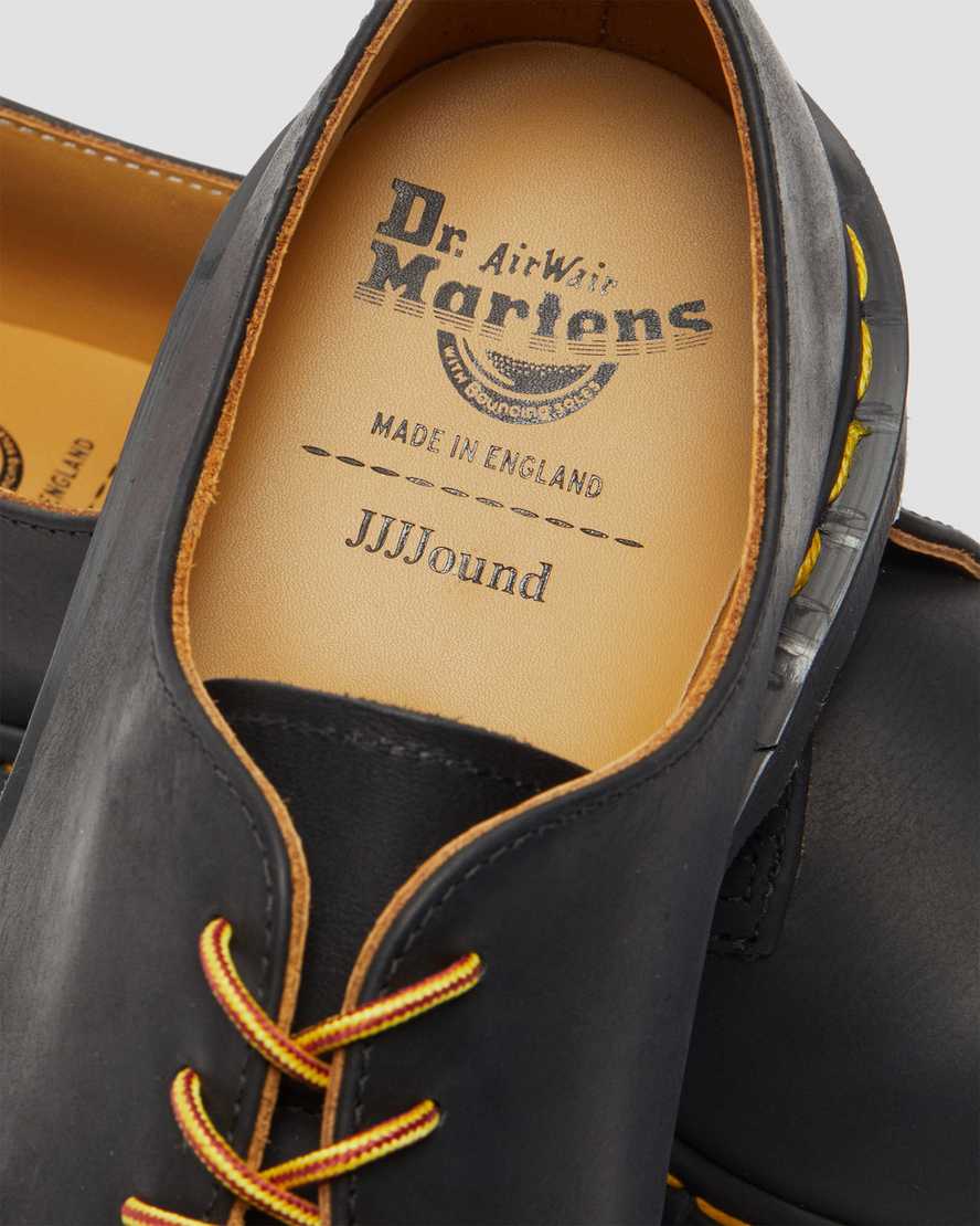 svarta dr martens archie ii jjjjound wyoming herrskor med snörning