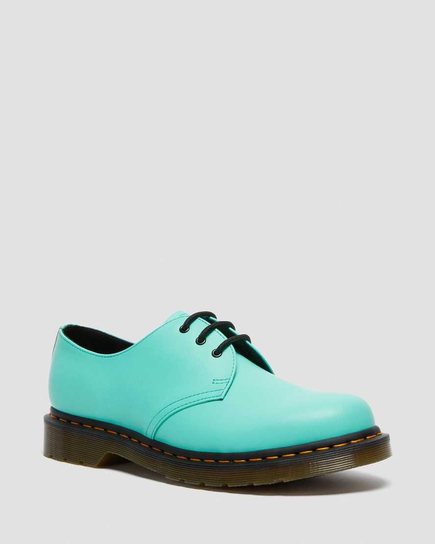 turkos dr martens 1461 smooth oxfordskor för män