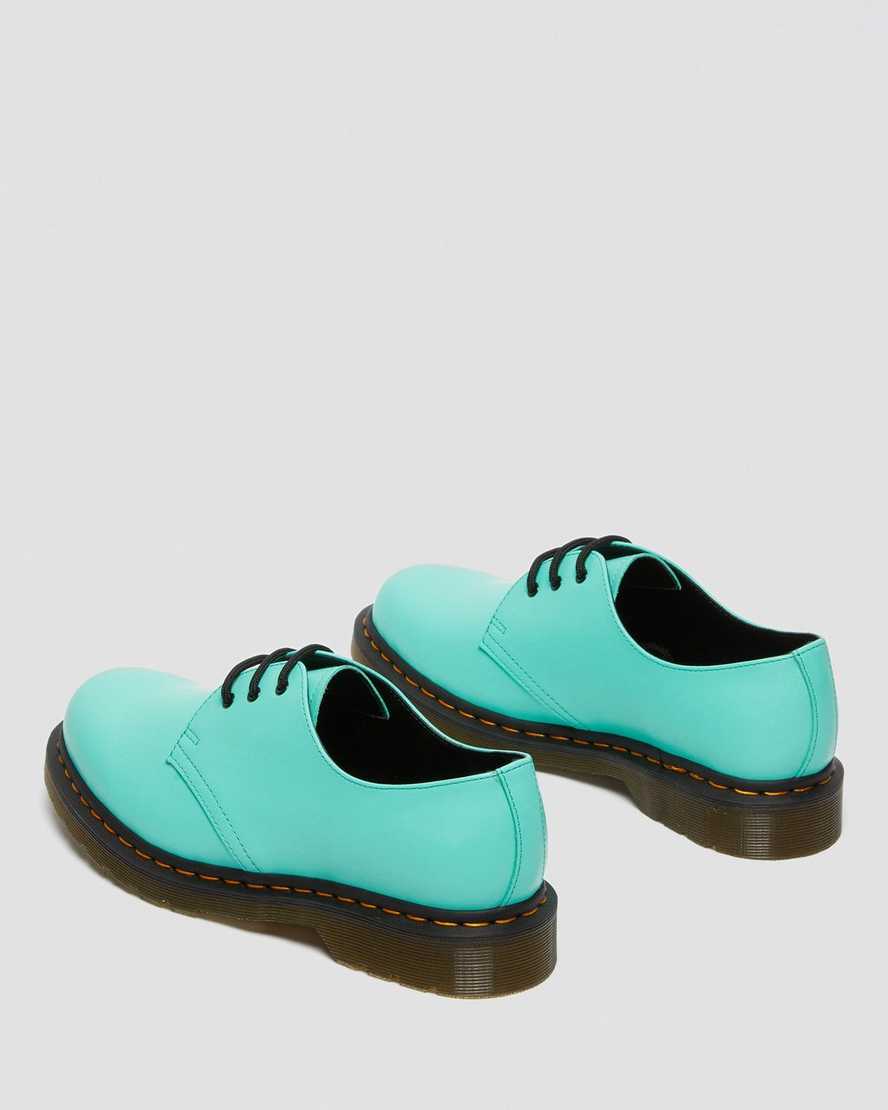 turkos dr martens 1461 smooth oxfordskor för män