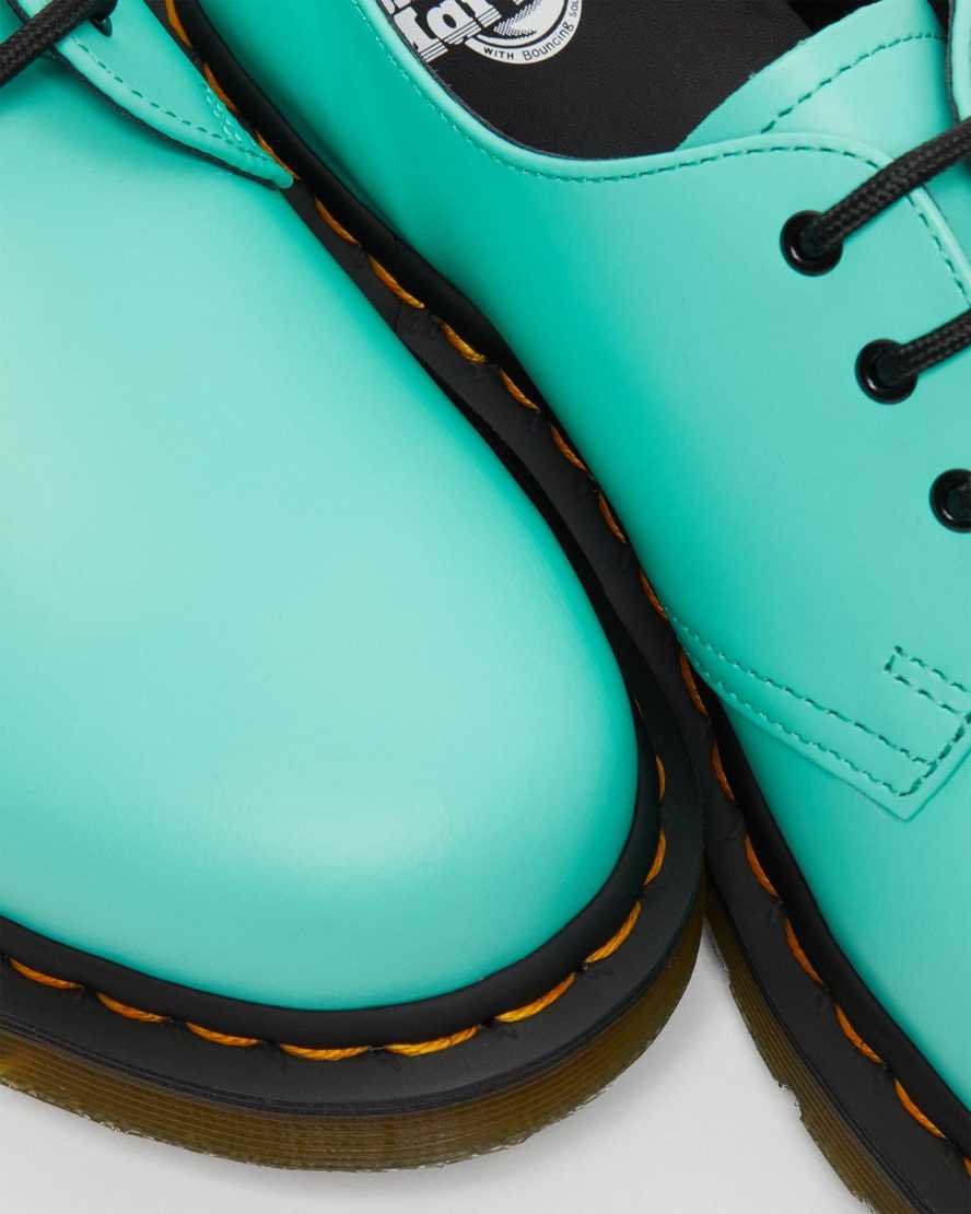turkos dr martens 1461 smooth oxfordskor för män