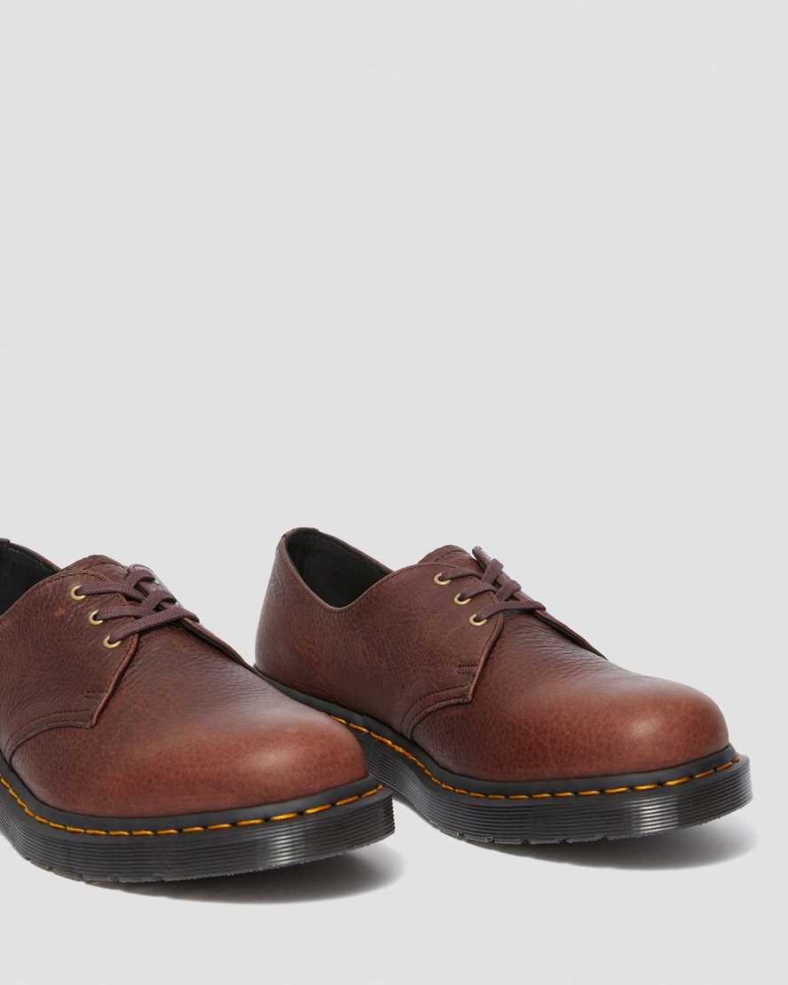 bruna dr martens 1461 ambassador oxfordskor för män