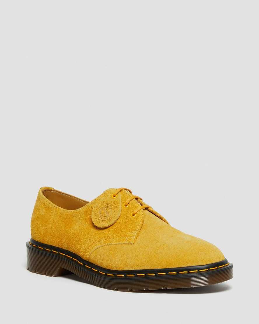 gula dr martens 1461 made in england oxfordskor för män
