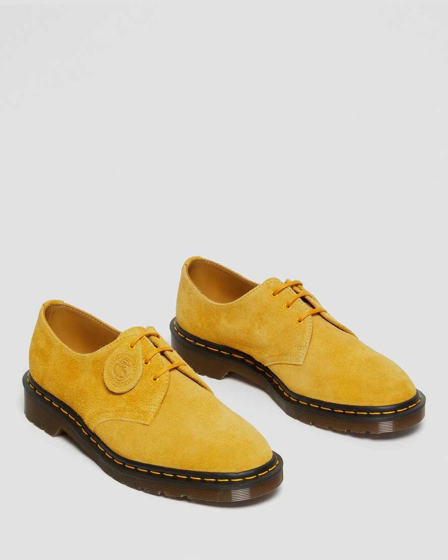 gula dr martens 1461 made in england oxfordskor för män