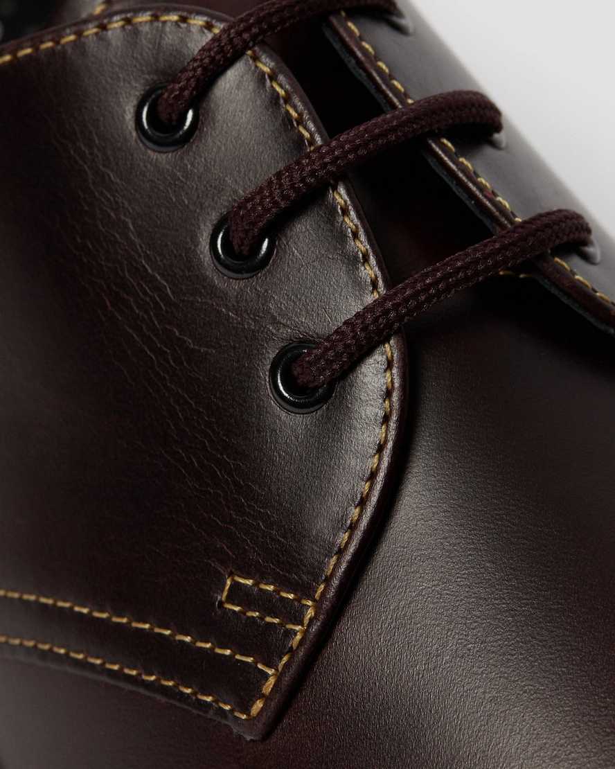 dr martens 1461 atlas oxfordskor för män i vinröda