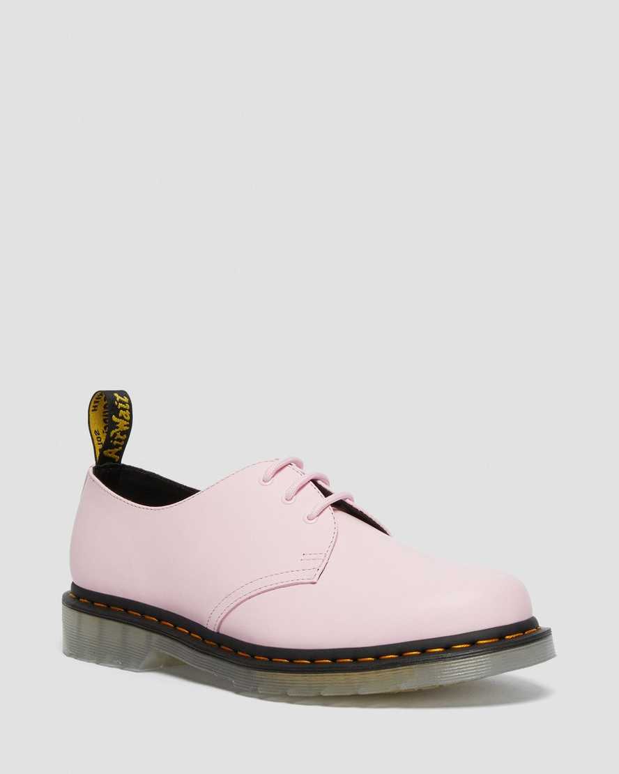 rosa dr martens 1461 iced smooth oxfordskor för män