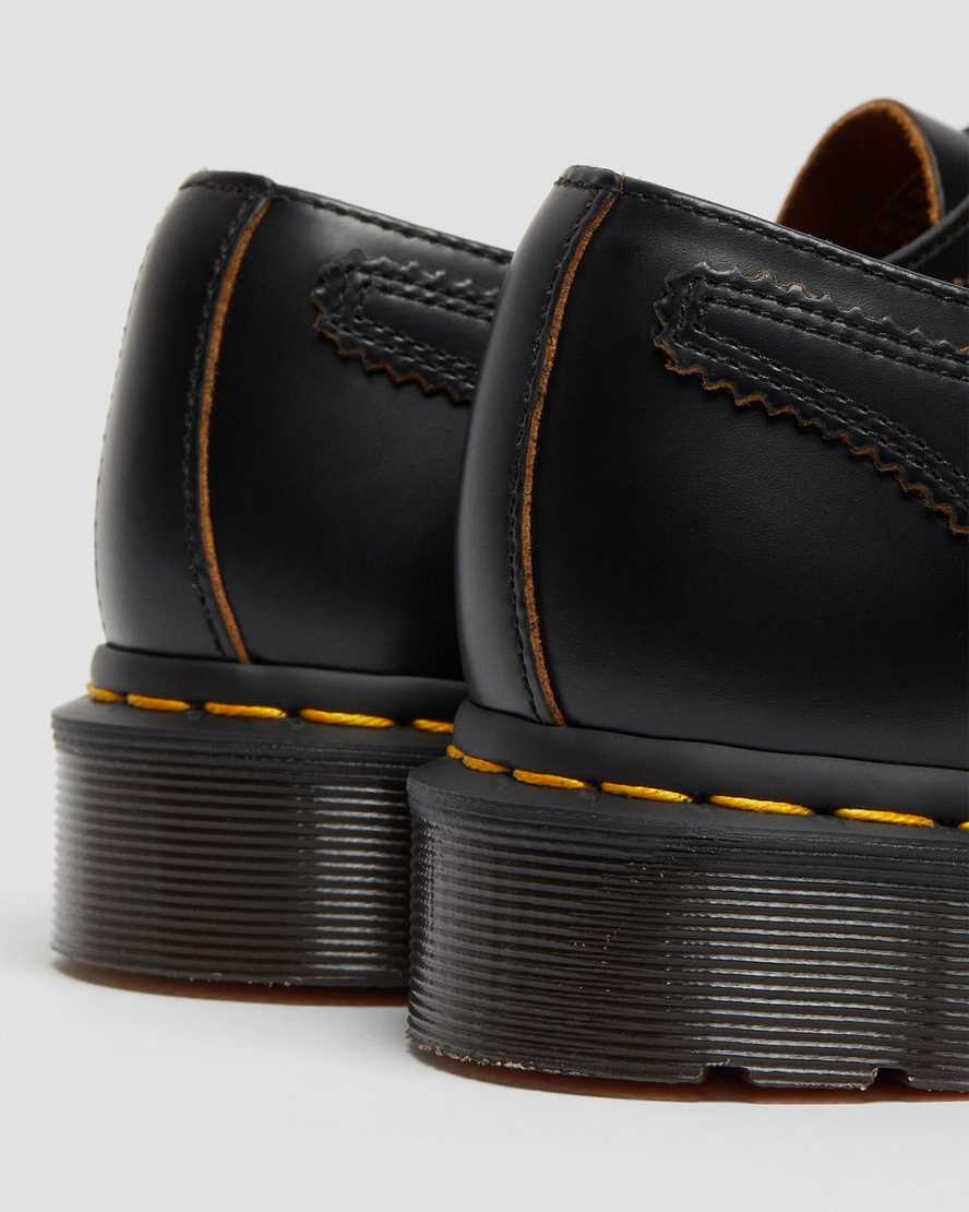 svarta dr martens 1461 ghillie oxfordskor för män