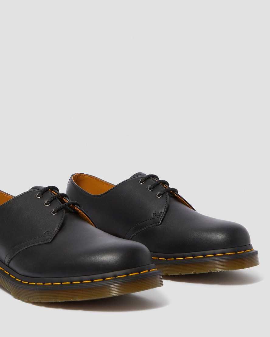 svarta dr martens 1461 nappa oxfordskor för män