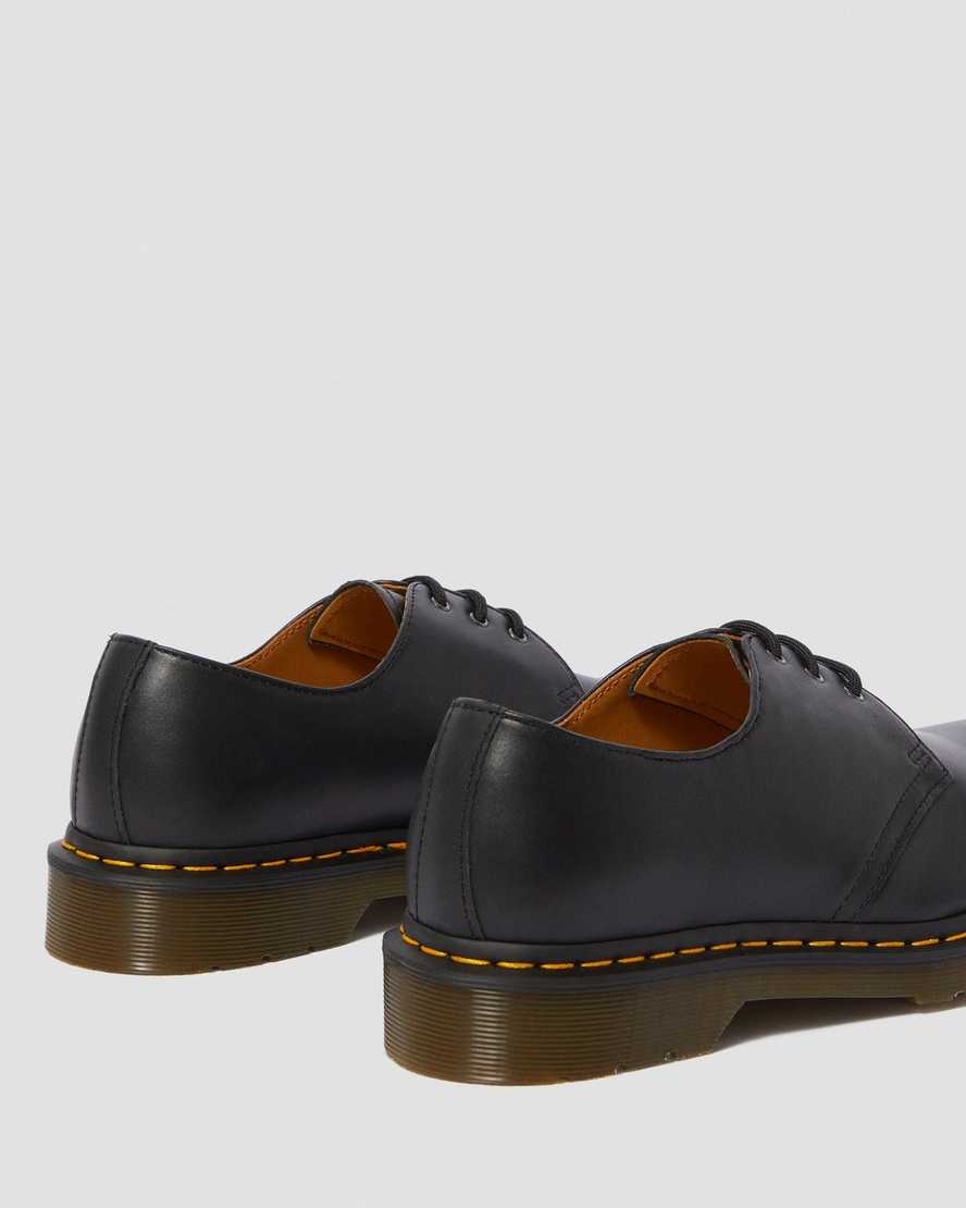 svarta dr martens 1461 nappa oxfordskor för män