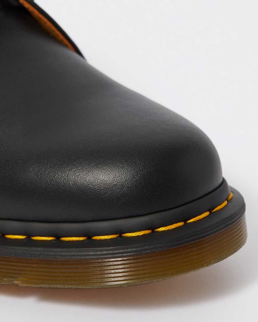 svarta dr martens 1461 nappa oxfordskor för män
