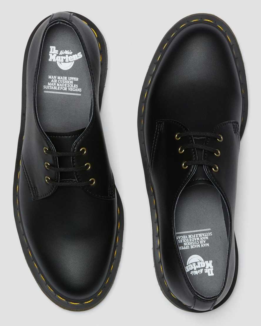 svarta dr martens 1461 felix oxfordskor för män