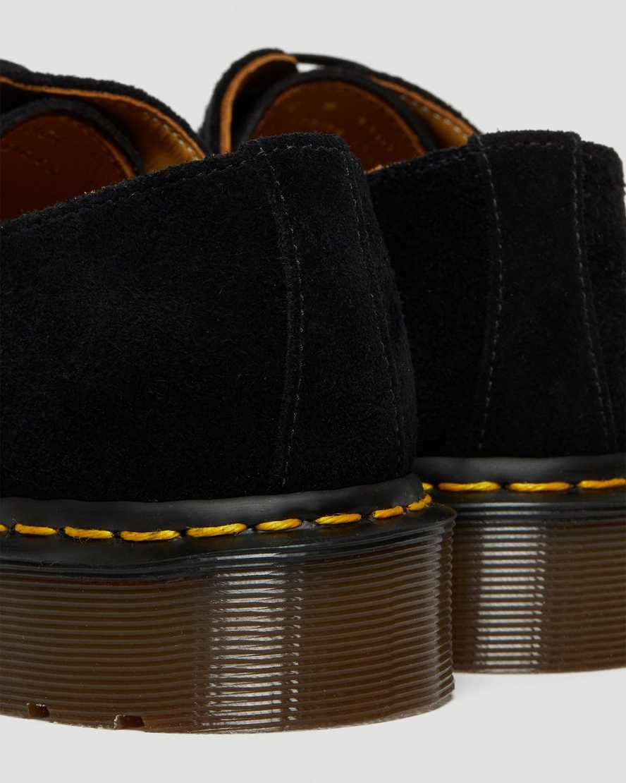 svarta dr martens 1461 made in england oxfordskor för män
