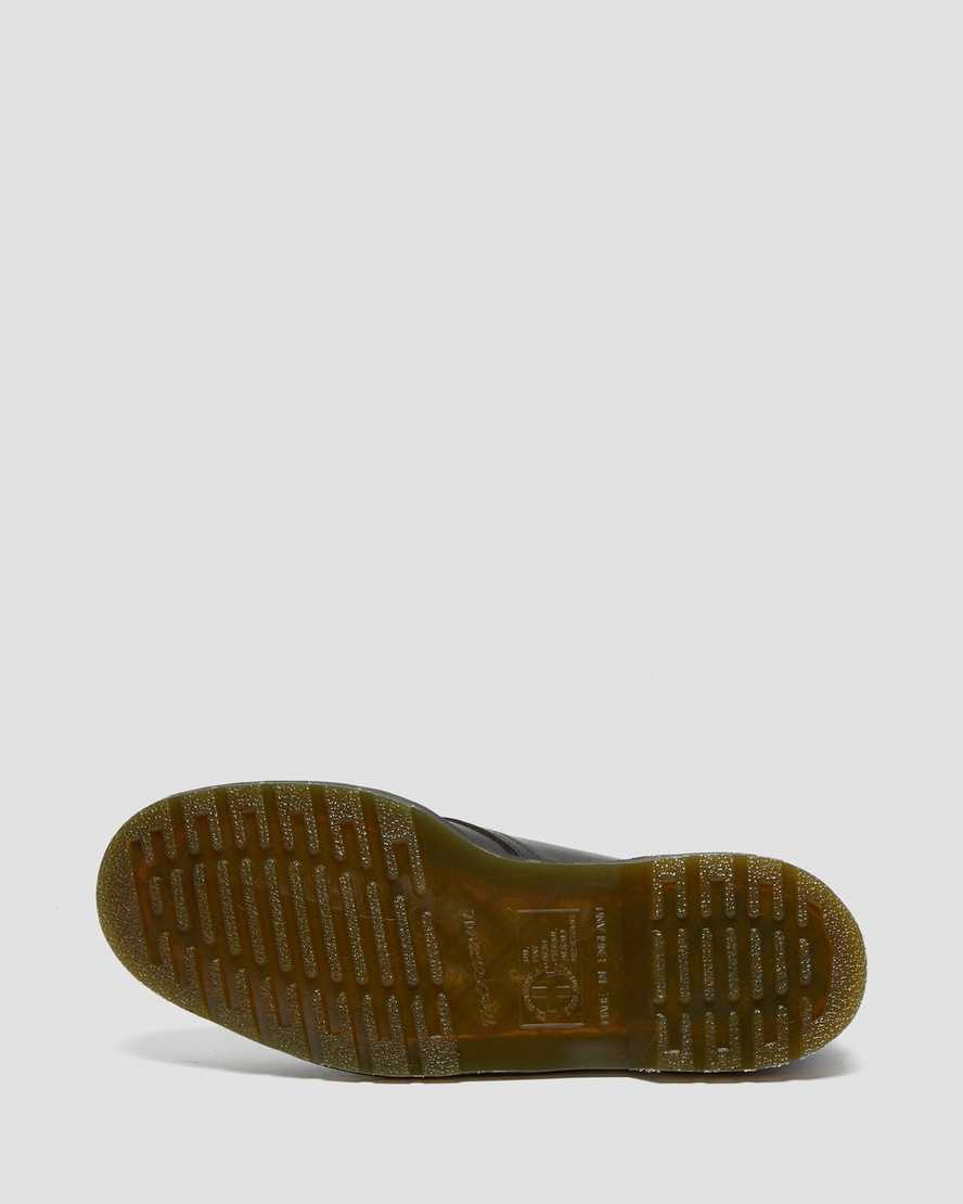 svarta dr martens 1461 classic oil oxfordskor för män