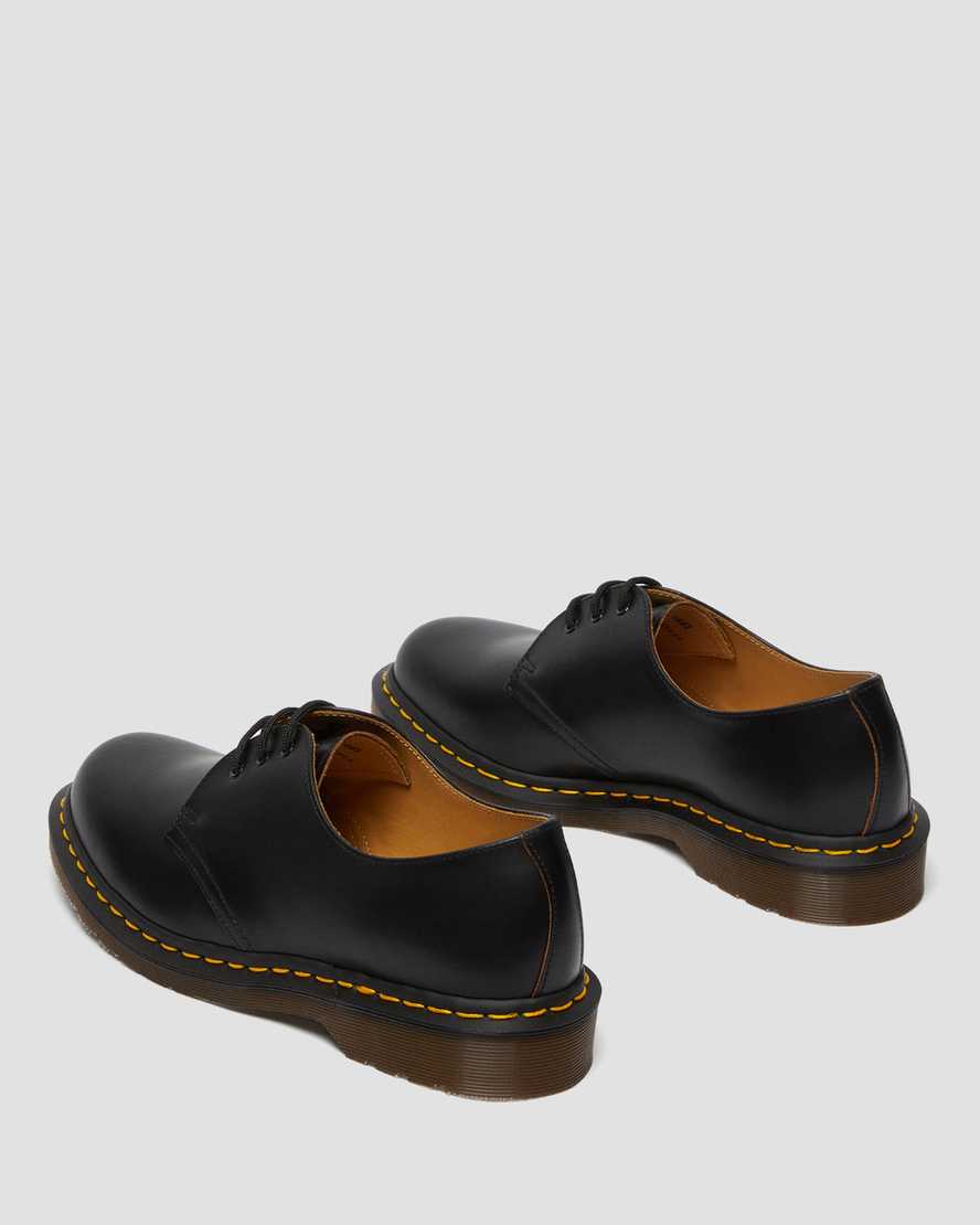 svarta dr martens 1461 vintage made in england oxfordskor för män