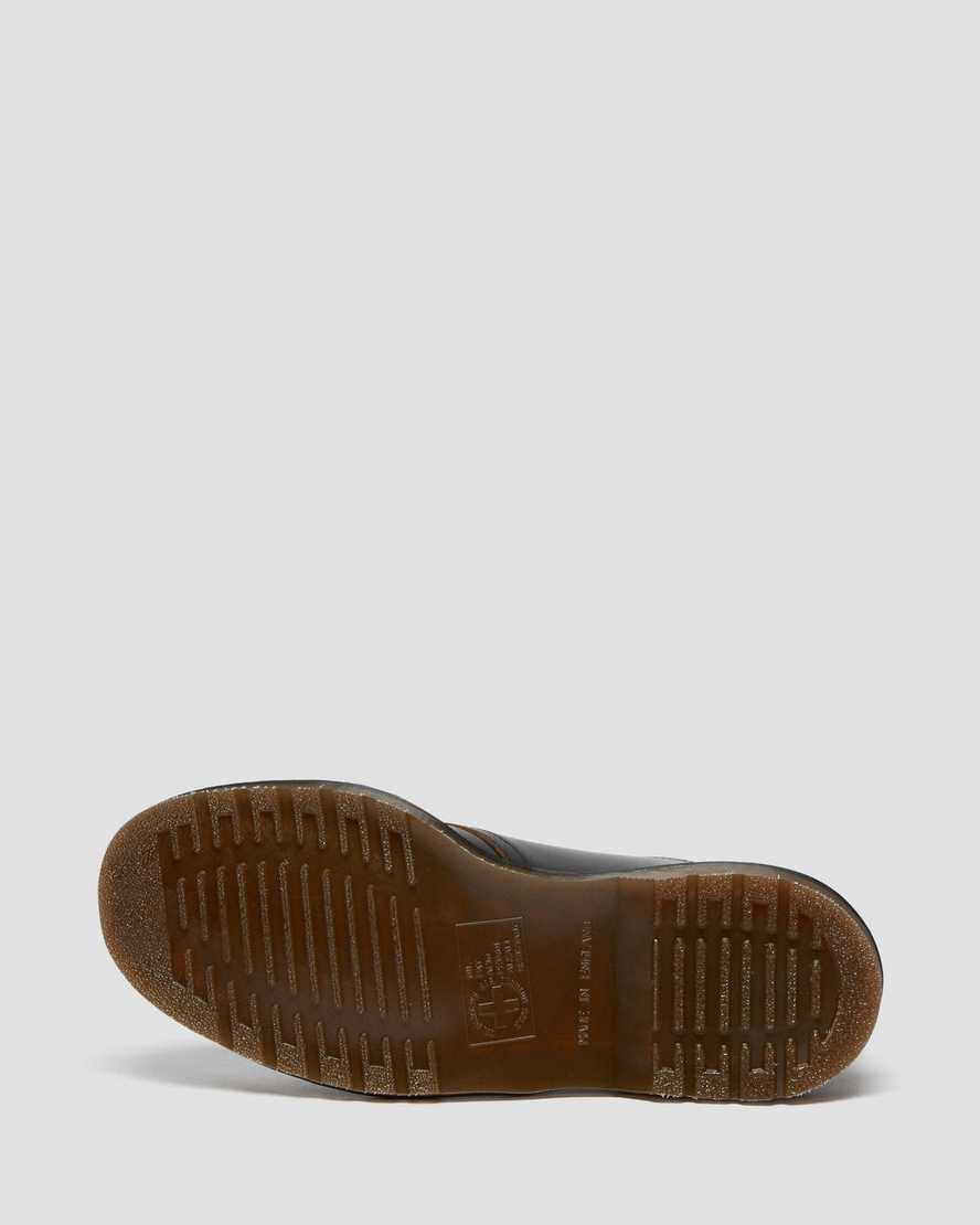 svarta dr martens 1461 vintage made in england oxfordskor för män