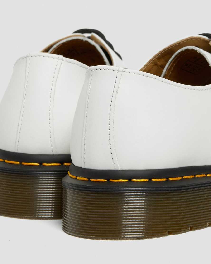 vita dr martens 1461 smooth oxfordskor för män