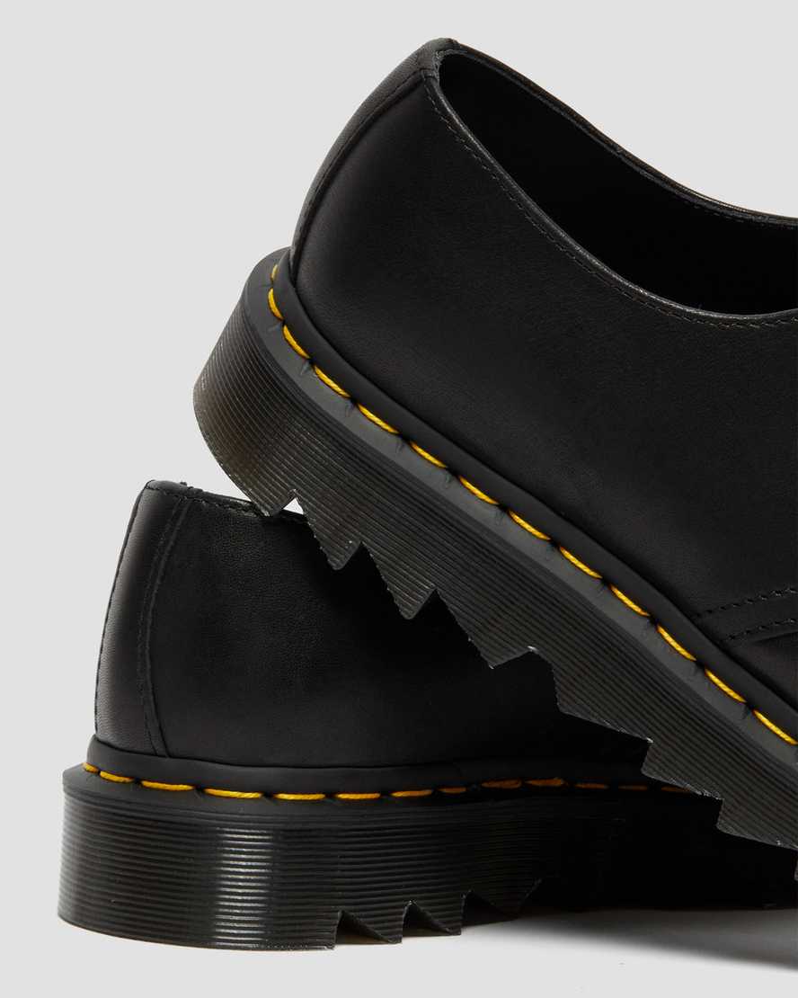 svarta dr martens 1461 ziggy oxfordskor för män