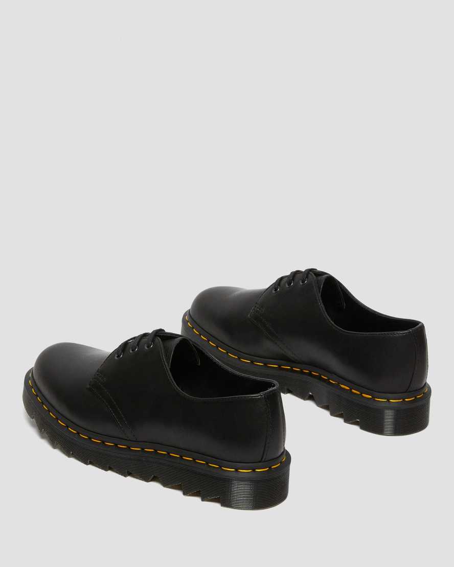 svarta dr martens 1461 ziggy oxfordskor för män