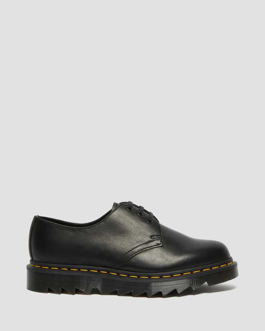 svarta dr martens 1461 ziggy oxfordskor för män