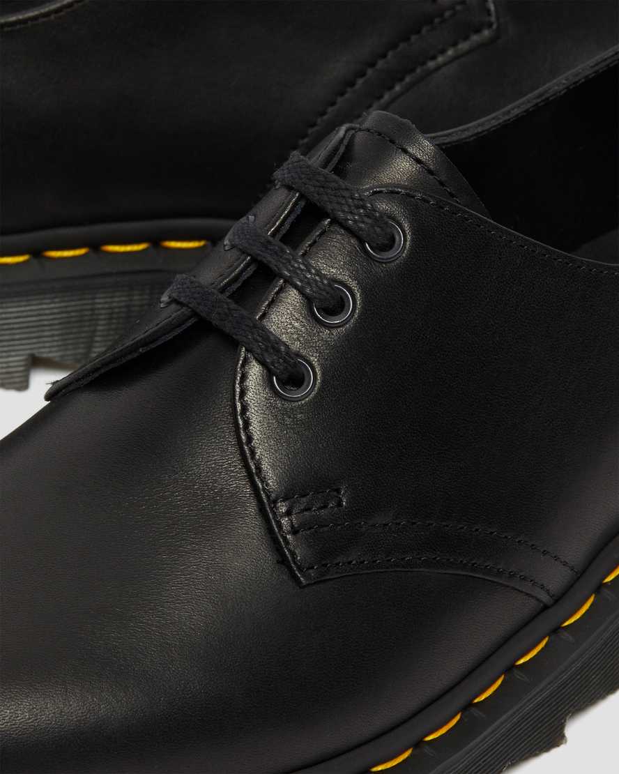 svarta dr martens 1461 ziggy oxfordskor för män
