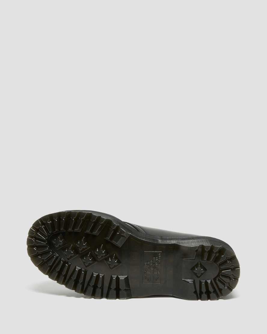 svarta dr martens 1461 smooth herr platåskor