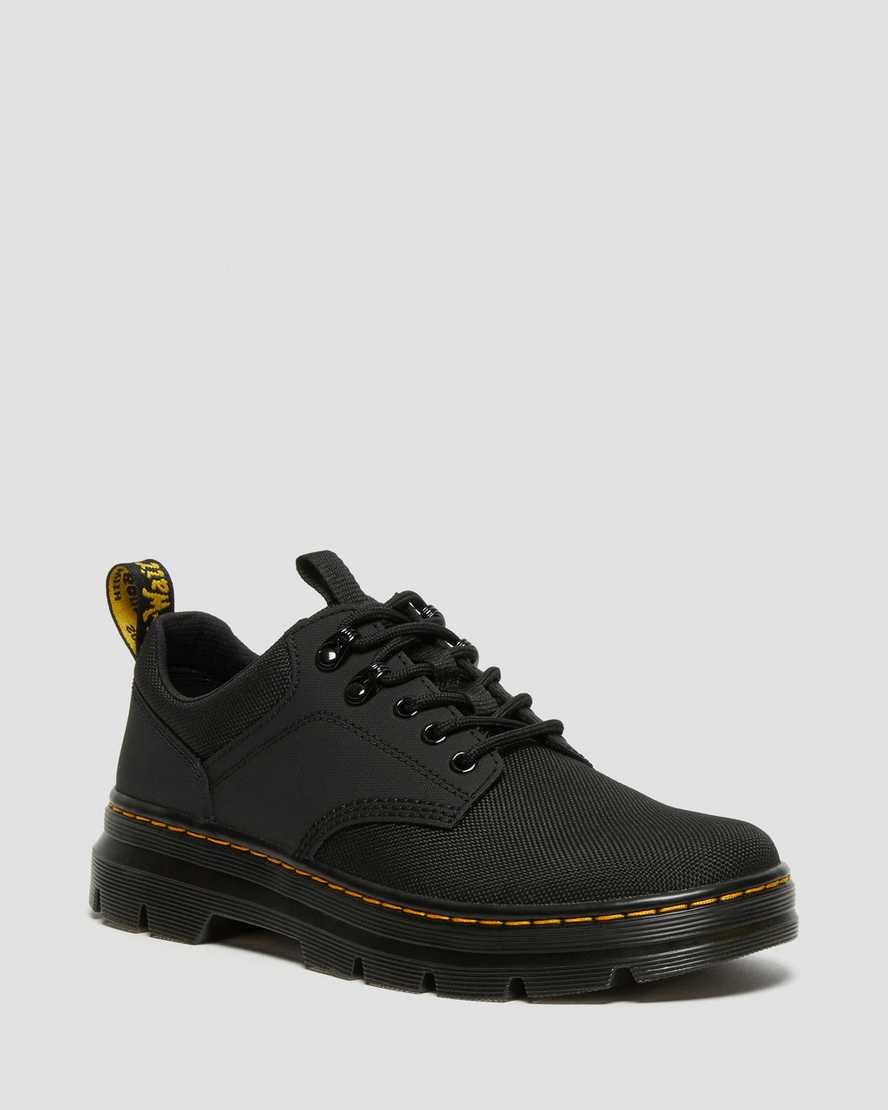 svarta dr martens reeder herr utility skor