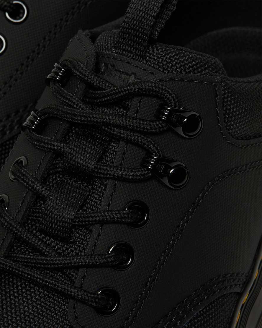 svarta dr martens reeder herr utility skor