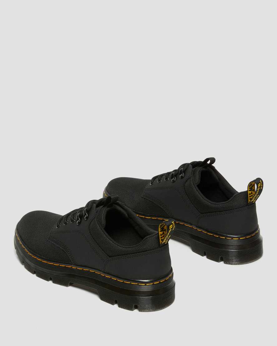 svarta dr martens reeder herr utility skor