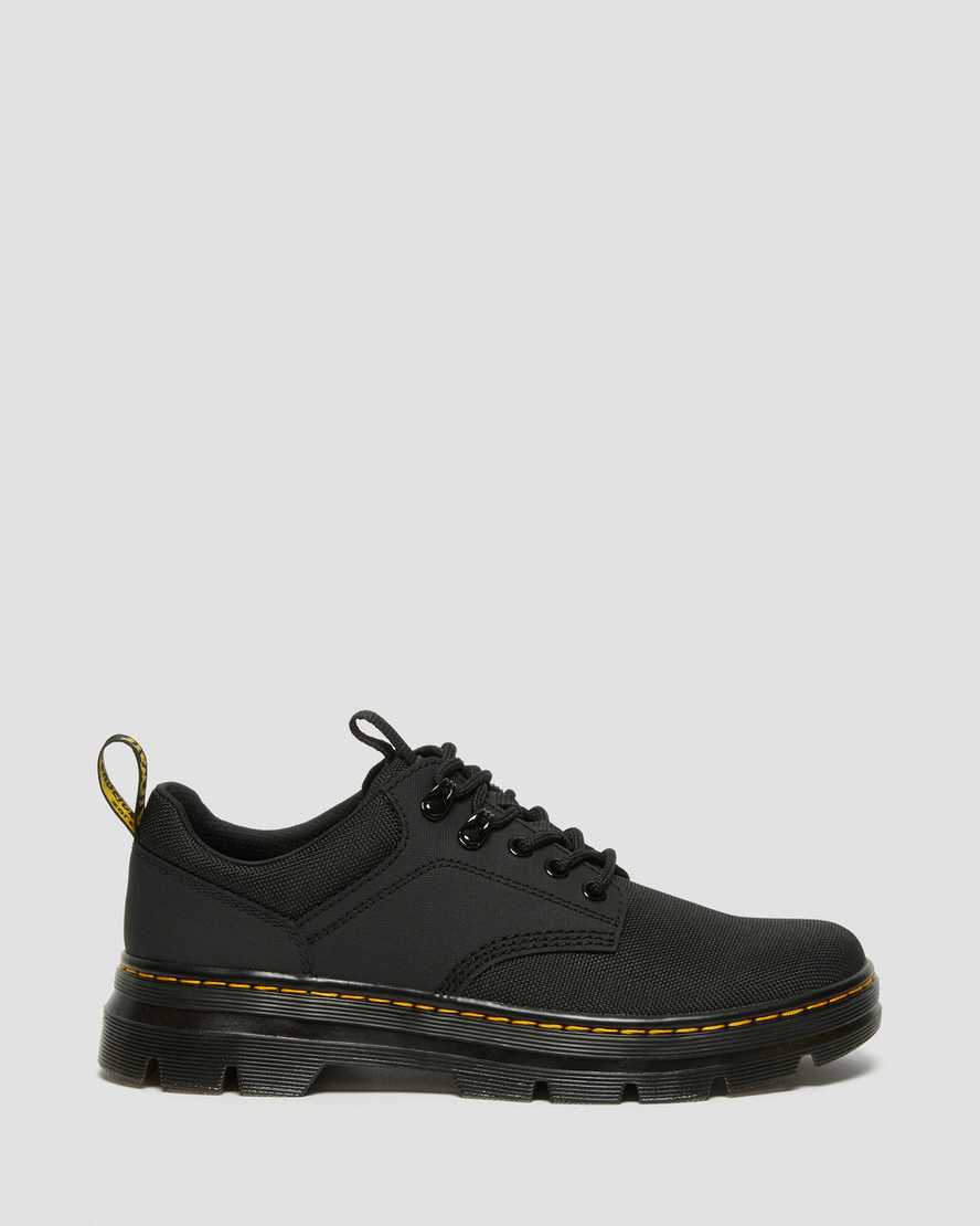 svarta dr martens reeder herr utility skor