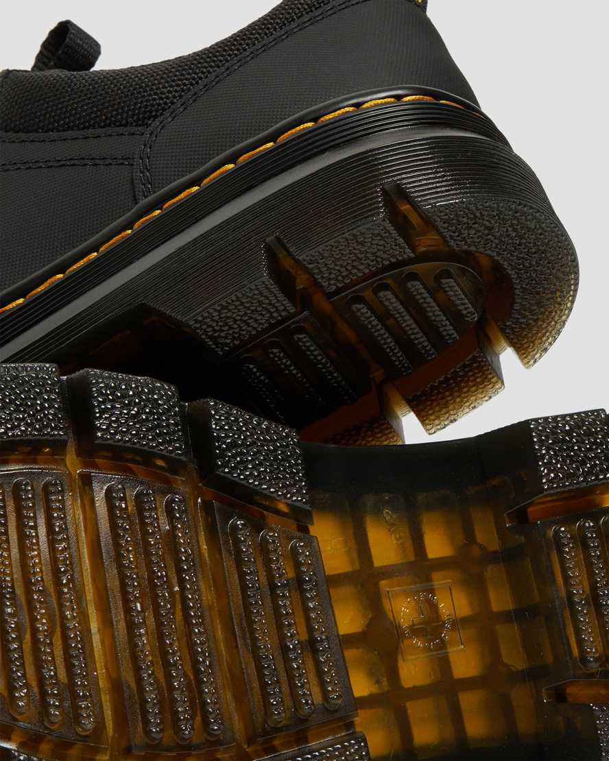 svarta dr martens reeder herr utility skor