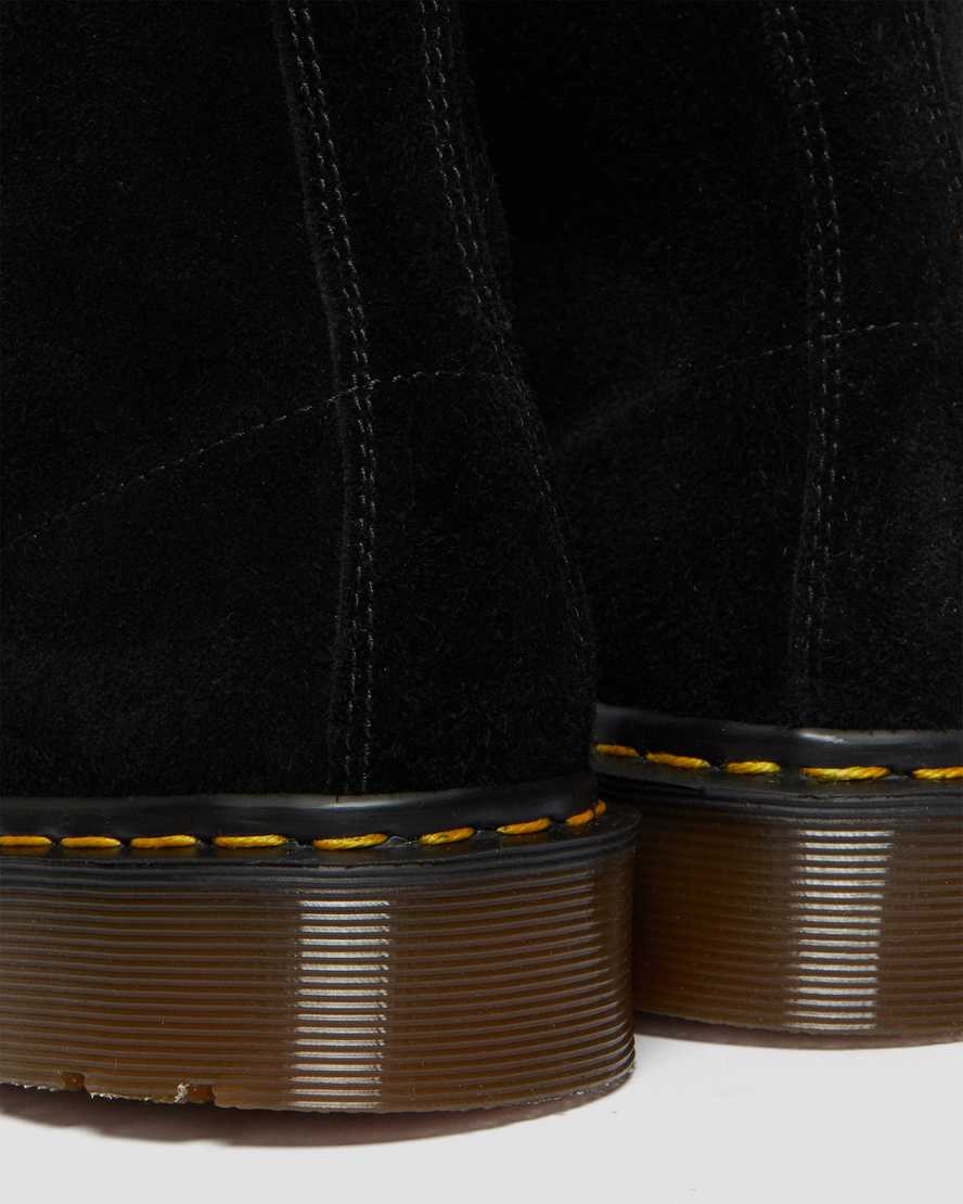 svarta dr martens 101 damstövlar
