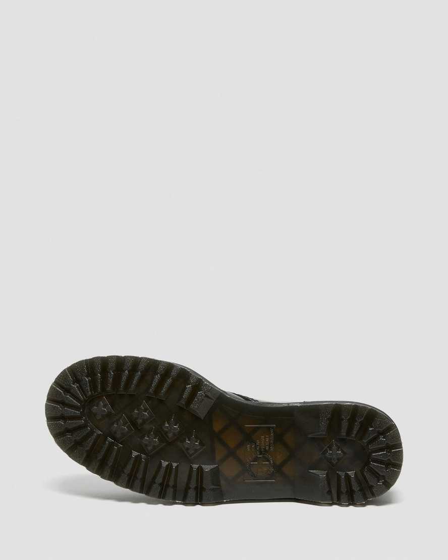 svarta dr martens 101 bex smooth damstövlar